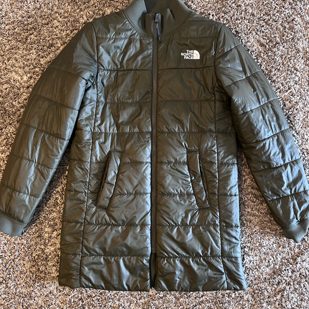 The North Face Green Puffer Jacket